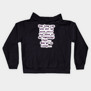 Do something. Kids Hoodie